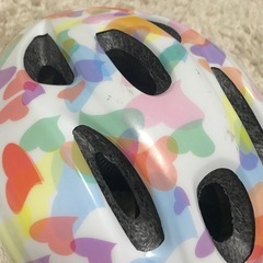ヘルメット キッズヘルメット 子供用ヘルメット 自転車用 BELL ハート柄の画像