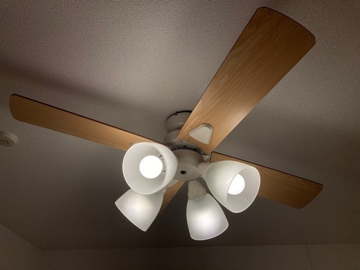 3/31引き取り希望。シーリングファン売ります。