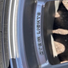 RAYSタイヤ付きホイールPCD100 5穴 の画像
