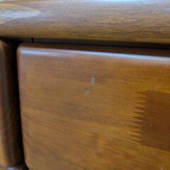 ローチェスト 洋服ダンス ブラウンの画像