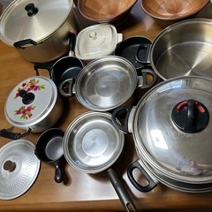 鍋　たくさん　24日引取り希望の画像
