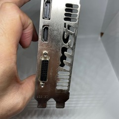 ゲーミングPC対応　MSI製  GeForce GTX 1050 Ti  4GB の画像