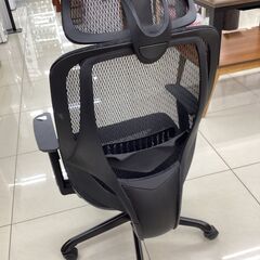 ワークチェアー　キャスター付　ブラックの画像