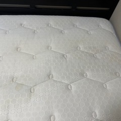 【取引中】キングスダウン　ダブル　マットレス大塚家具ベットの画像