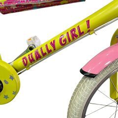 デューリーガール 子供用自転車 18インチ フレームサイズ約280mm 中古の画像