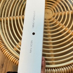 新品未使用 Joyhouse 首掛け扇風機 NECK FAN HP-F6（ホワイト）の画像