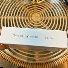 新品未使用 Joyhouse 首掛け扇風機 NECK FAN HP-F6（ホワイト）の画像