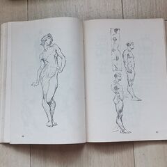 人体と絵画の画像