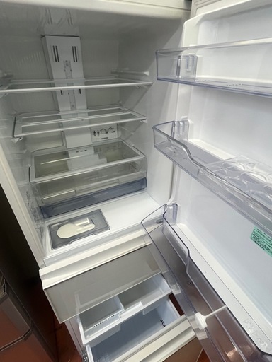 冷蔵庫三菱19年330L自動製氷機ガラスドア仙台市内無料配達