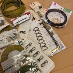 ペーパークラフトバンドセット 6m 各色など（新品17点）の画像
