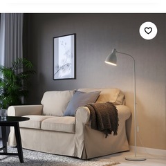 【急募・7/22午後引取限定】IKEA イケア　レールスタ　LERSTA 白　ホワイト　フロアランプ　読書灯　の画像