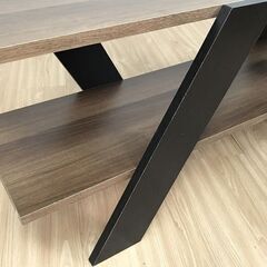 <新品>ウォルナットが美しい　テレビボード<OUTLET>の画像