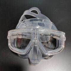 【新品・未使用】【新品】クリアラメ ダイビングマスクの画像