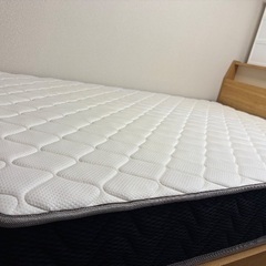 ニトリ ダブル 圧縮ポケットコイルマットレスの画像