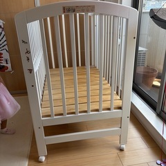 ベビーベッドお譲りします　　の画像