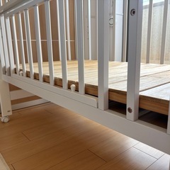ベビーベッドお譲りします　　の画像