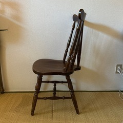 アンティーク椅子　カリモク　キツツキの画像