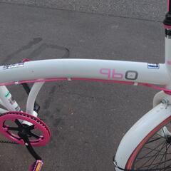 20インチ 🚲 中古 ミニベロ 8980円 🔁6段切替 新規防犯登録料コミ 843の画像
