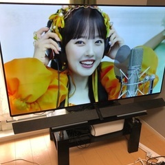 【焼き付き有】　panasonic 有機ELテレビ　65インチ　2017年製の画像