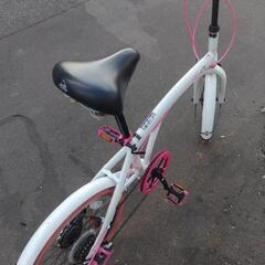 20インチ 🚲 中古 ミニベロ 8980円 🔁6段切替 新規防犯登録料コミ 843の画像