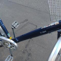 【売約済み】27インチ 🚲 中古 自転車 12,800円 🔁6段切替 🔑鍵新品 💡ライト付 新規防犯登録料コミ 844の画像