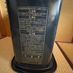 反射式ストーブ　空気清浄機セットの画像
