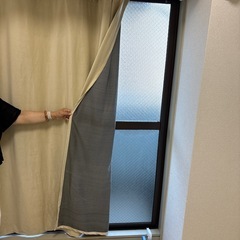 遮光カーテン　155横　　高さ: 182の画像