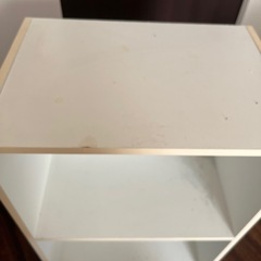 カラーボックス二段の画像