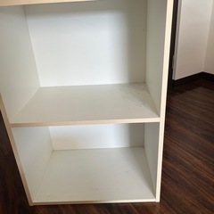 カラーボックス二段の画像