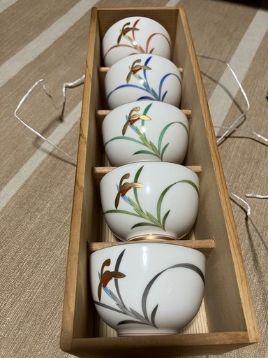 香蘭社の湯呑5客セット (fukeru) 萱島の食器《茶器》の中古