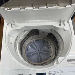 リサイクルショップどりーむ鹿大前店　No.2188 洗濯機　SHARP　2020年製　4.5㎏容量　の画像