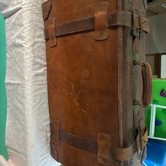 レトロ調ボストンバッグの画像