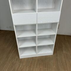 ☆【新品】引き出しのある　フリータイプシェルフラックWO　☆【OUTLET】の画像