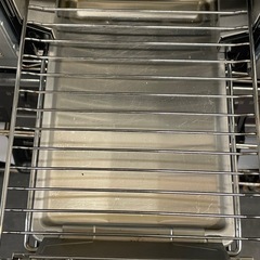 【中古】 ¥8,800 ノーリツ　二口ガスコンロ　水なし両面グリル【IG063】の画像