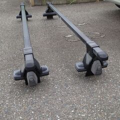 【お話中】INNO イノー ルーフキャリア　カギ付き 3点セット　L175S ムーヴカスタムに使用していましたの画像