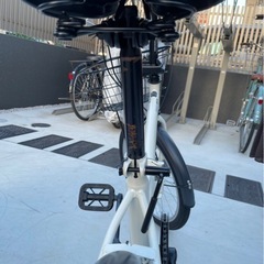 折りたたみ自転車【使用回数20程度】の画像