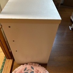 受け取りの方決まりました1.作業台　白の画像