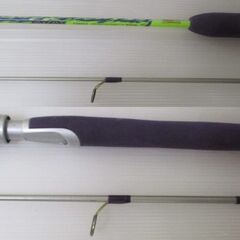 G∬214 釣竿 リョービ レグノ サルサ 2260M 中古品 バスロッド RYOBI REGNO Salsa 検：ロッド 釣具 2ピース スピニングロッド 釣りの画像