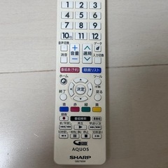SHRAP AQUOS液晶カラー テレビの画像