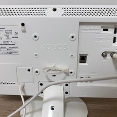 SHRAP AQUOS液晶カラー テレビの画像