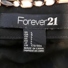 フォーエバー21　襟ビジユーブラウスの画像