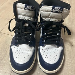 ナイキ エアジョーダン1 レトロ ハイ OG "ミッドナイトネイビーの画像