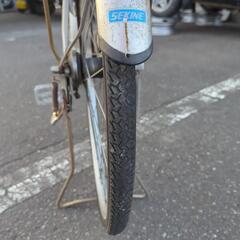 27インチ　自転車　ママチャリ　3段切替の画像