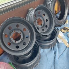 ジムニー ホイル 4本 深リム  23日から24日まで即日取り引...