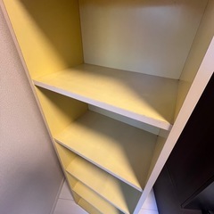 カラーボックス　イエローの画像