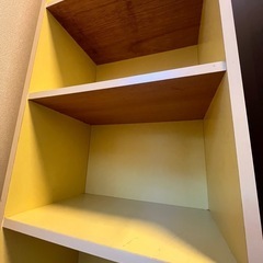 カラーボックス　イエローの画像