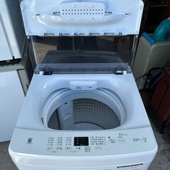 【動作保証あり】Haier ハイアール 2023年 JW-U55B-W 5.5kg 全自動洗濯機【管理KRS786】の画像