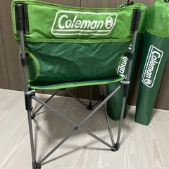 コールマン カップホルダーチェア3脚セットの画像