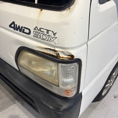 アクティ　車検令和8年3月　4WD 下取り車両の画像