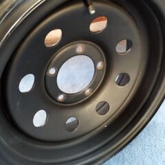 ジムニー ホイル 4本 深リム  23日から24日まで即日取り引き限定13000円の画像